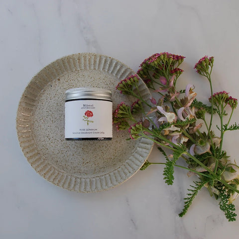 Sensitive Deodorant Cream | Rose Geranium