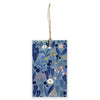 Flora Waycott - Blue Grey Floral Gift Tags set of 6