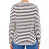 Navy & White Stripe Cotton Cashmere Sweater