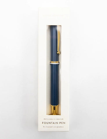 Blue Fountain Pen (Boxed)