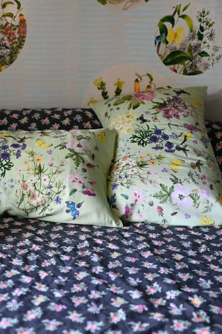 Busy Garden pillowcase set *organic cotton