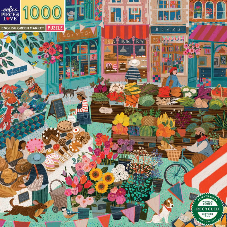 England Green Market - 1000 Pc Puzzle