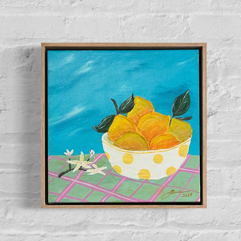 Bright Lemons (33x33cm) Pippy Sheehan from Darling Creative Co