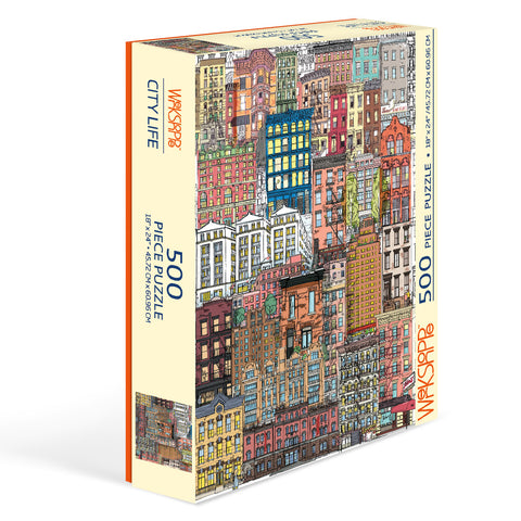 500 Pc Puzzle – City Life