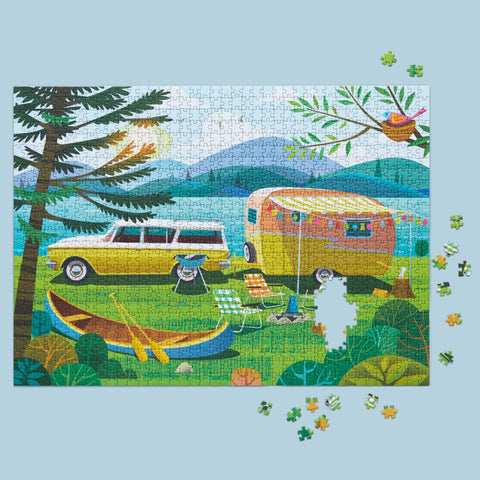 1000 Pc Puzzle – Happy Camper