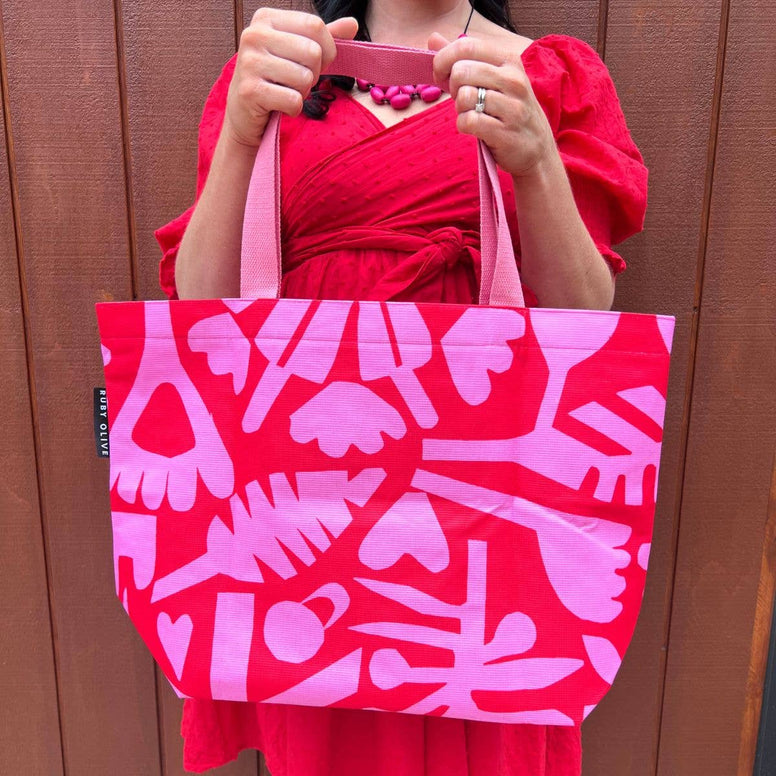 Ruby Olive - Block Party Tote Bag