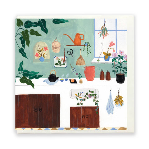 Flora Waycott - Garden Room card