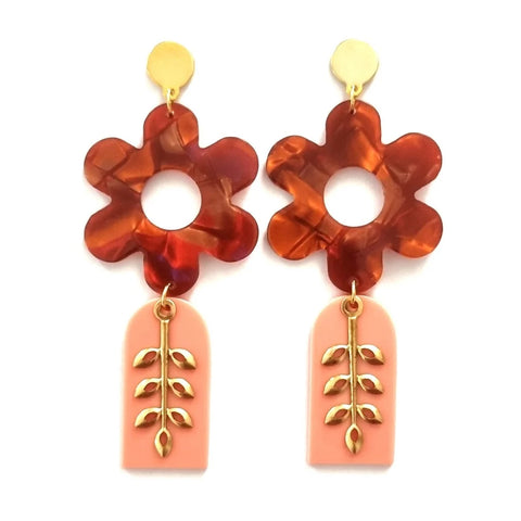 Sweet-talker Earrings - Copper