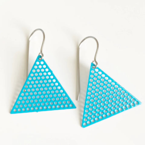 ‘Triangles’ in Turquoise