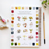PRE ORDER emily lex studio - Bouquets watercolor workbook