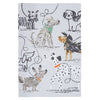 Ulster Weavers Dog Days Tea Towel Multi-Coloured 74x48cm