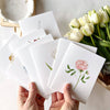 emily lex studio - Assorted garden flowers notecard set