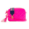 Sally - Patent Neon Pink