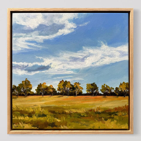 Summer Sky (43 x 43cm) From the Paintshed