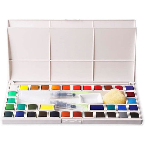 36 PAN WATERCOLOUR ARTIST'S COMPLETE STUDIO SET