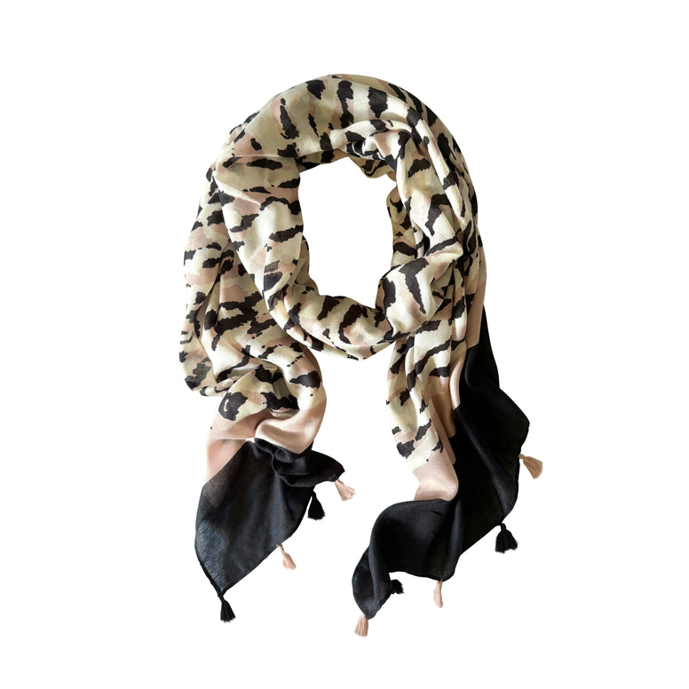 Eve Animal Print Autumn/Winter Scarf