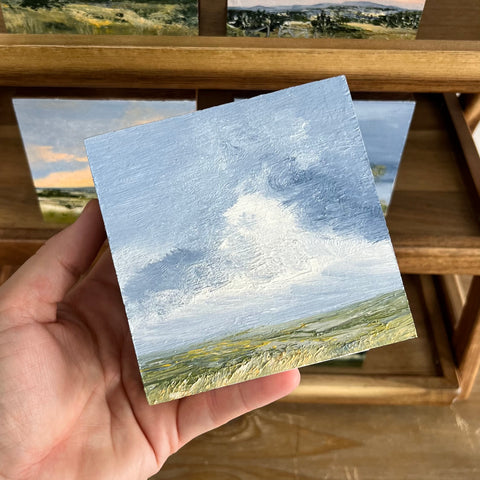 Cloudscape V (10x10cm) Allison Taplin