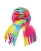 Charlie Chequered Winter Scarf in Lollipop