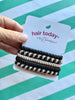 Hair Elastics Pack - Licorice