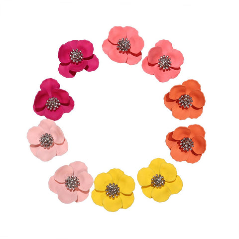 Mid Bloom Stud Earrings