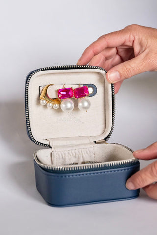 Jewellery Case - Navy