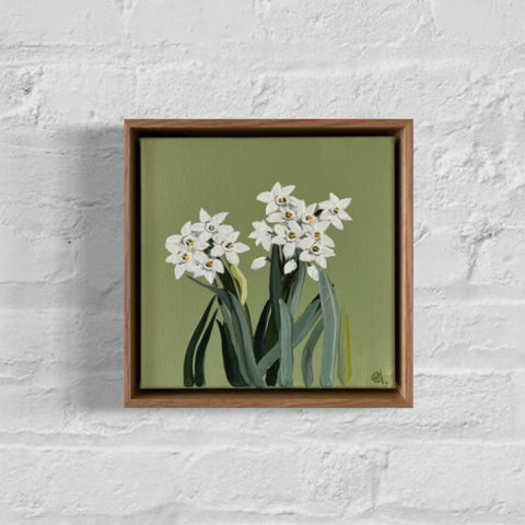 Birthflower Series | Narcissus | December (23x23cm) Roslyn Mary