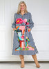 Frida Shirt Dress - Navy