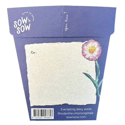 Sow 'n Sow - With Sympathy Gift of Seeds