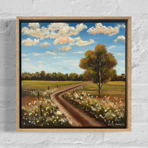Daisy Dreaming (33x33cm) Meg Frances