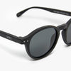 SUNGLASSES MEL MATTE BLACK/GREY - POLARIZED LENS