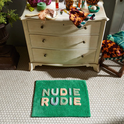NUDIE RUDIE BATH MAT MINI - PERILLA