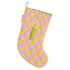 Jarita Stripe Christmas Stocking - Mauve