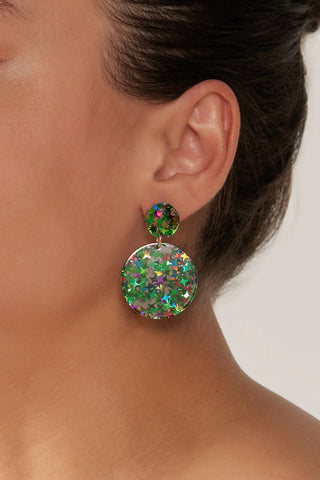 Merry Earring - Emerald