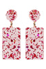 Merry Drop Earring - Raspberry