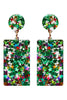 Merry Drop Earring - Emerald