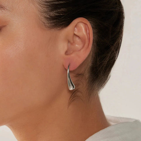 Halcyon Drop Earring - Silver