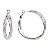 Eden Silver Hoop Earring - Multi