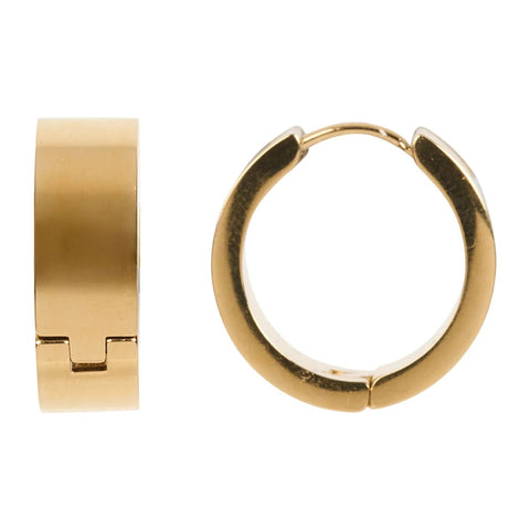 Melenia Earring - Flat Hoop
