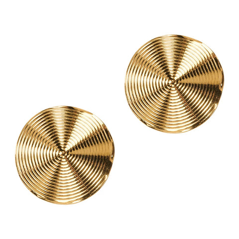 Melenia Clip On Earring - Round Clip