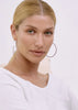 Pena Hoop Earring - Silver