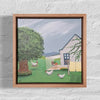 Just Swinging the Day Away (23 x 23cm) Liz Vonhoff