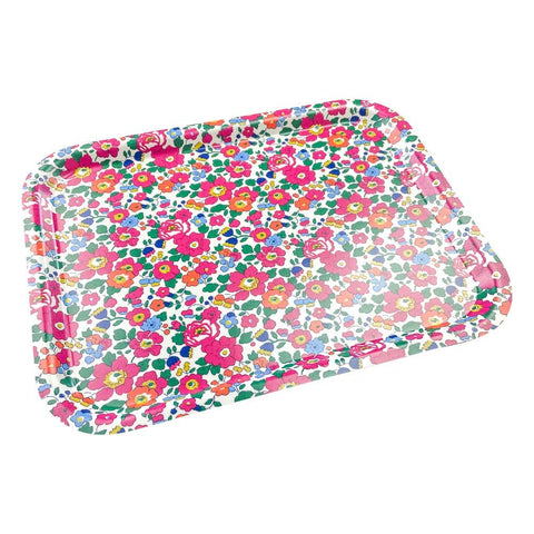 Alice Caroline - Liberty Fabric Tray Betsy Pink (V) | Homewares & Gifting