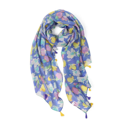 Anna Floral Lightweight Scarf