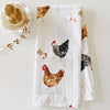emily lex studio - Tea towel - Chickens