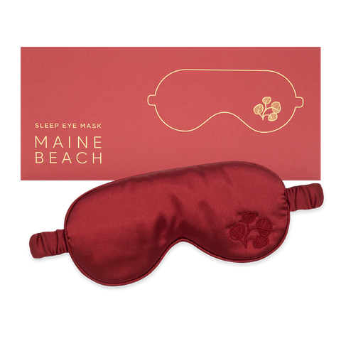 Sleep Eye Mask - Ruby