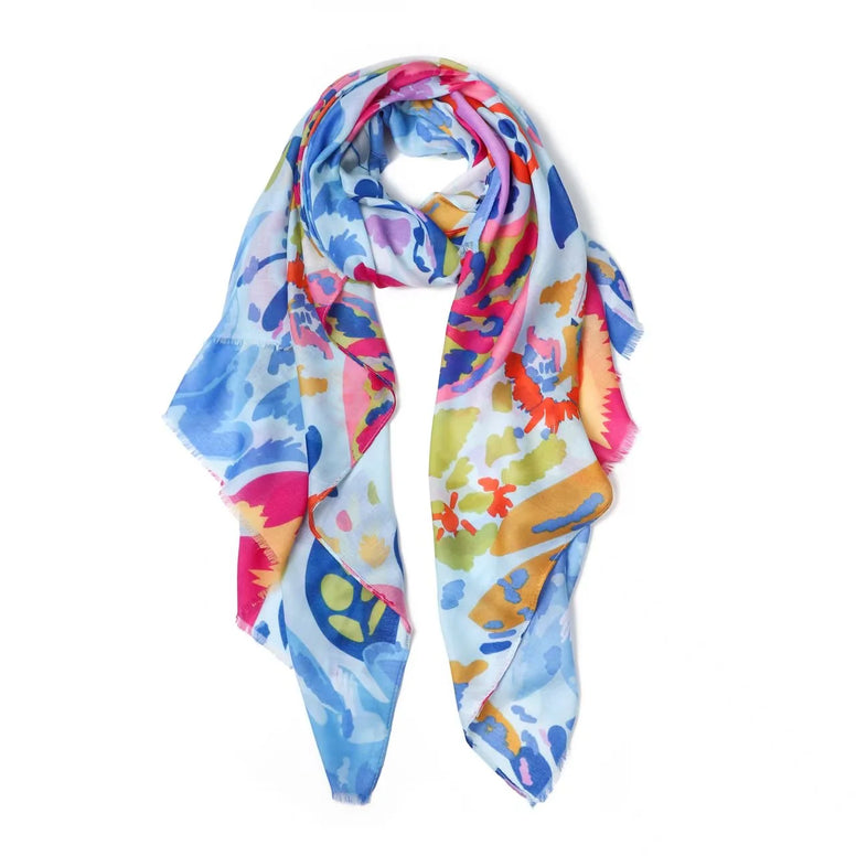 Ruby Lightweight Scarf Multi