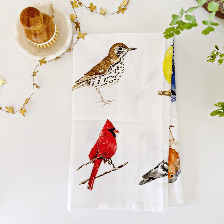 emily lex studio - Tea towel - Birds