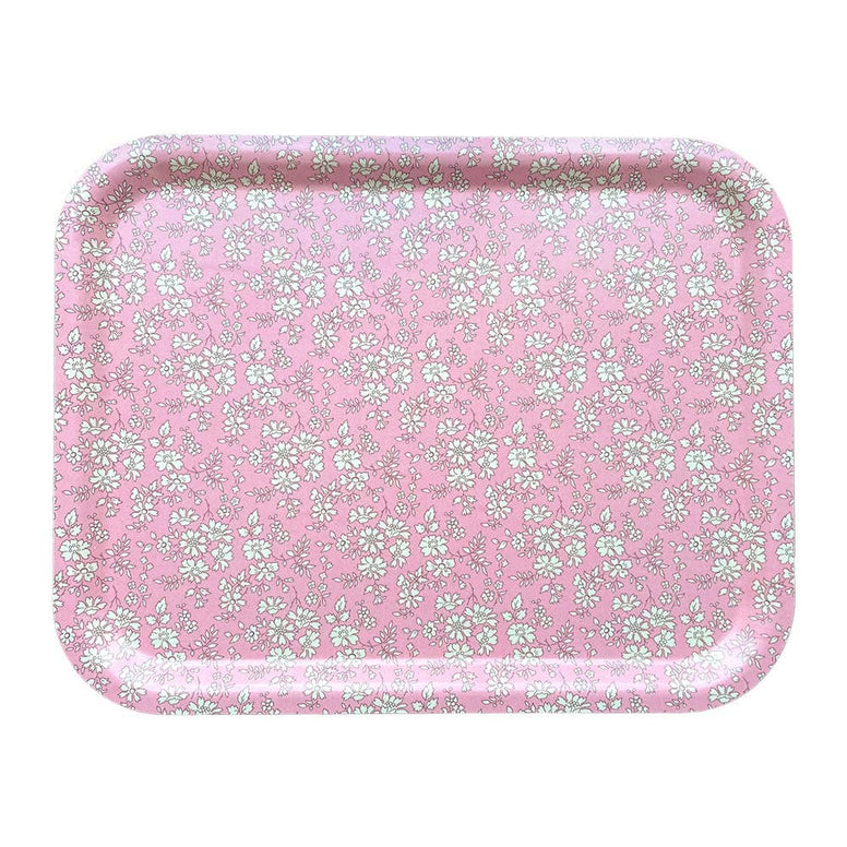Liberty Fabric Tray Capel Pink (S)