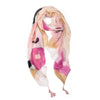 Felicity Pink Abstract Floral Lightweight Scarf