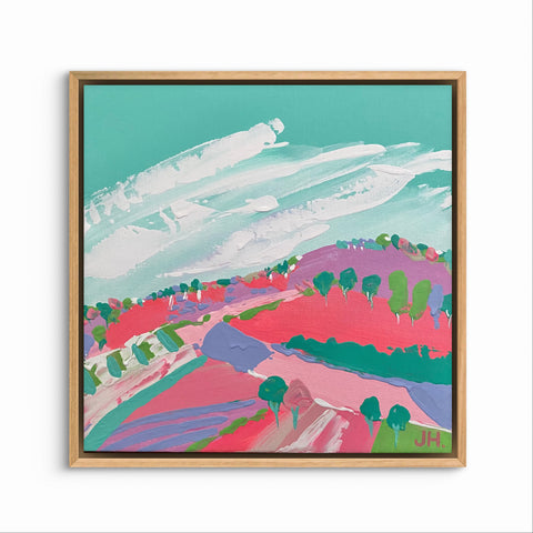 Rolling Hills (33x33cm) Jac Harvey